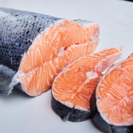 Salmón noruego fresco acuicultura, pescados gallegos a domicilio